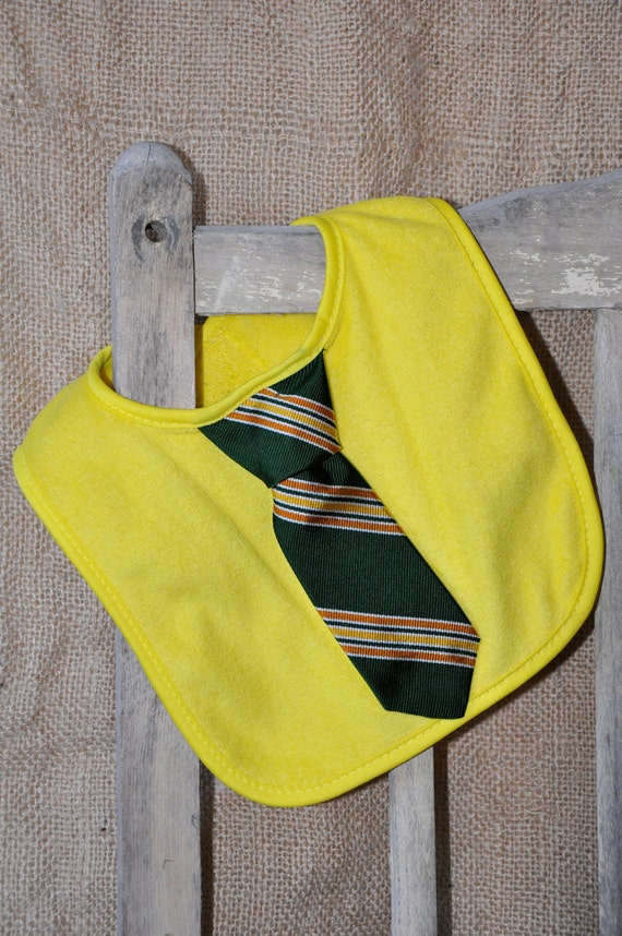 Items similar to Vintage Tie Bib on Etsy