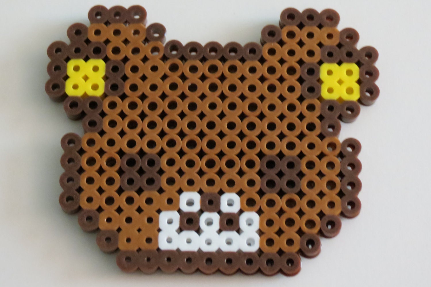 Items similar to Rilakkuma Bead Perler Fuse Bead Magnet on Etsy