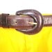 Belt vintage 80 how ostrich leather