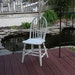 Vintage Shabby Chic White Chair