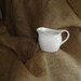 White Pitcher, Vase, Creamer, Gravy Boat