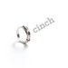sterling silver 925 buckle ring size 8
