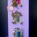 Enchanting Four Floors Fairy House...... Purple Fairy Fantasy.....OOAK.....Fully Furnished.....25" HIGH