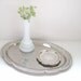 Silver Tray - Collection of 2 - Patina - Vintage Decor - Elegant Wedding