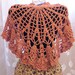 Victorian Rose Pineapple Shawl