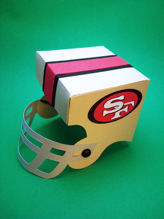 Items similar to Custom NFL Inspired Football Player Gift Box Display