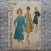 1964 Cocktail Dress Pattern / 60s Sewing Pattern Simplicity 5723 / Dress and Jacket Lace Option / Size 14.5 Bust 35