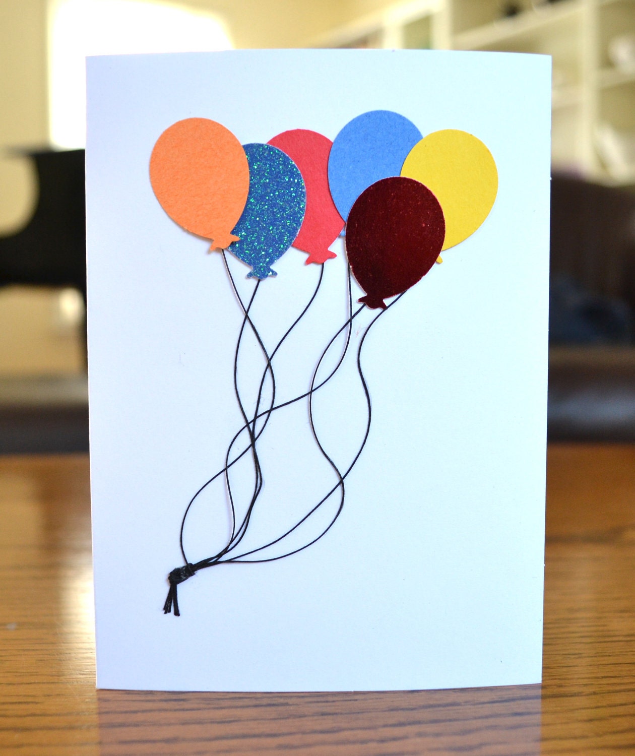 Sweet & Simple Happy Birthday Card with Balloons
