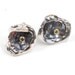 Lemon Drop Stud Post Earrings- Large/Shallow -sterling silver handmade jewelry