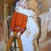 On Hold PETER PAN and WENDY Kiss Alice B. Woodward Print