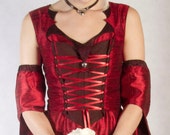 Bridal Elvia corset - XXL size 5 - Blood Red