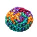 Mulberry Silk Brick Hand Dyed Multicolor Pure Silk Bombyx Silk Spinning Felting Fiber 48 gm 1,7 oz