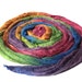 Extra Fine Australian Merino Wool And Mulberry Silk 50/50 Blend Roving Spinning Felting Hand Dyed Fiber 50 gm 1,8 oz