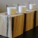 Timber Centerpiece Candle Block for Votives or Tealights