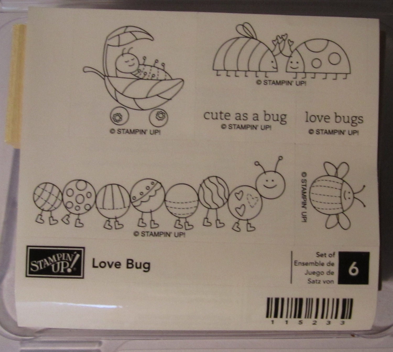 Love Bug Stampin Up stamp set