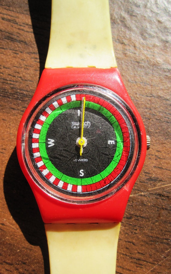 Swatch Quartz Watch Collectible by BestofFourSeasons on Etsy