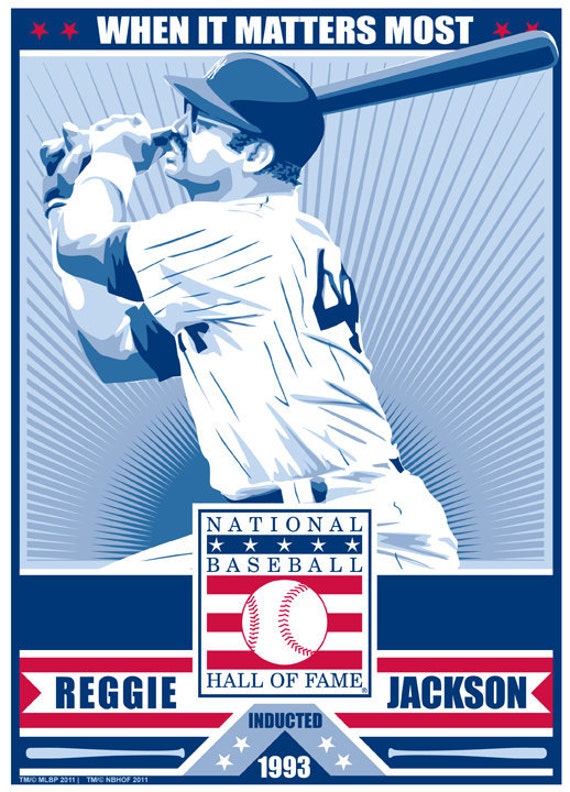 Reggie Jackson New York Yankees Baseball by SportsPropaganda