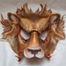 Lannister Lion Game of Thrones Inspired Leather Mask