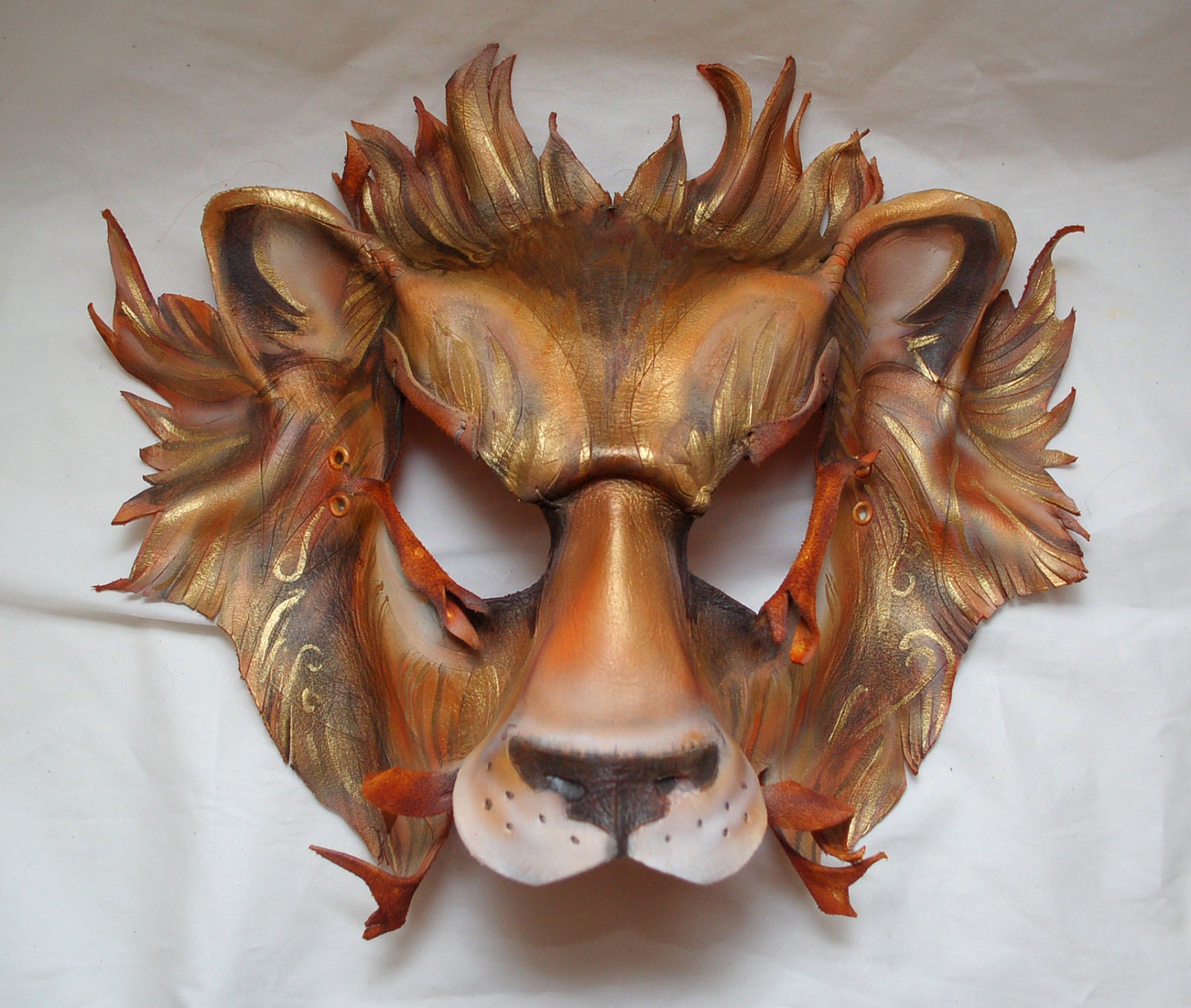 Lannister Lion Game Of Thrones Inspired Leather Mask Leather Mask