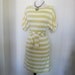 Sun Shine Yellow Striped Dress