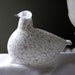 Reserved for Australia Vintage Glass Bird, a Fjällripa or Rock Ptarmigan, by Oiva Toikka for Iittala ABL-062