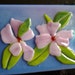 Fused Glass Magnolia Blossom Panel, Pink Flowers Wall Art, Fused Glass Art, Home and Living