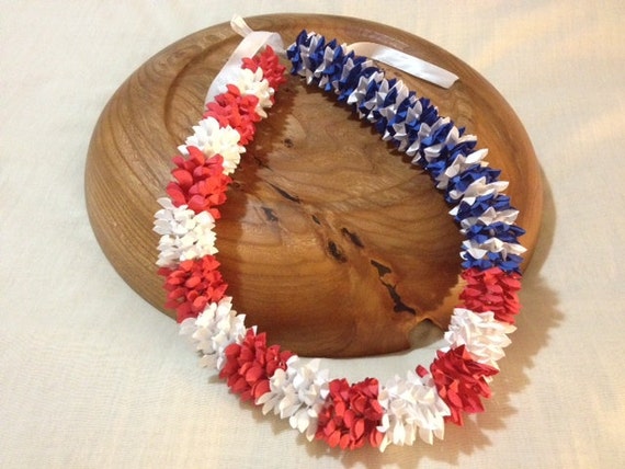 Download Items similar to Fourth of July - Patriotic Paper Flower ...