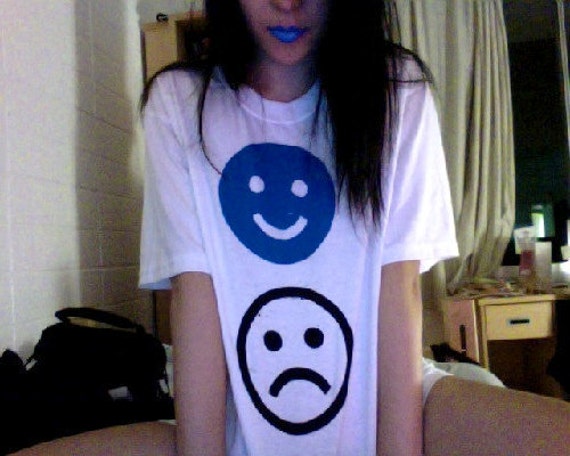 happy sad shirt