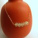 Dainty Prenite and 14k Gold Fill Necklace-handmade Jewelry