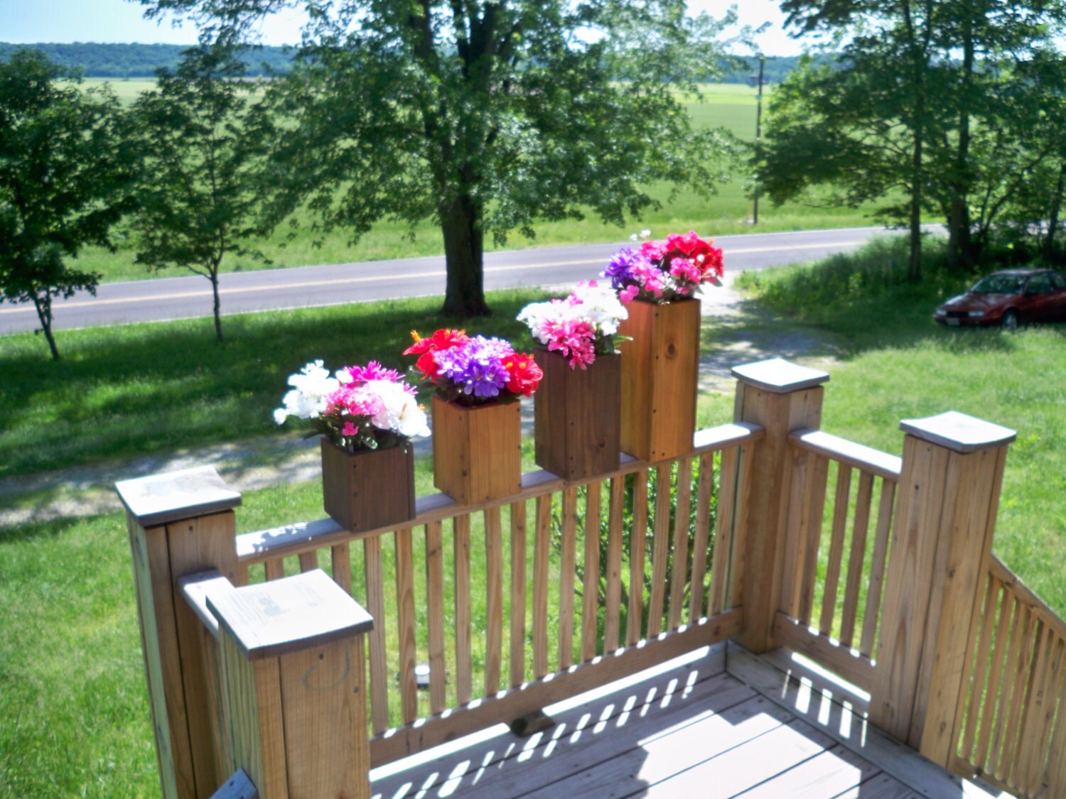 decorative flower pots for living room