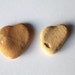 heart shaped beach stones, pebbles, supplies (L200)