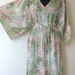 Women crushed cotton long Maxi dress kaftan caftan evening wear lounge wear honeymoon dress