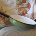 Avocado Green Enameled 10 inch Skillet Farmhouse