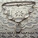 Vintage Edwardian Sterling Silver Cabochon Moonstone Necklace
