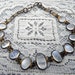 Edwardian Moonstone Bracelet w/ Cabochon Cut and Bezel Setting