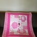 Pink Elephant Flannel Baby Quilt, Baby Blanket, Panel Quilt, Baby Shower Gift, Baby Girl Quilt