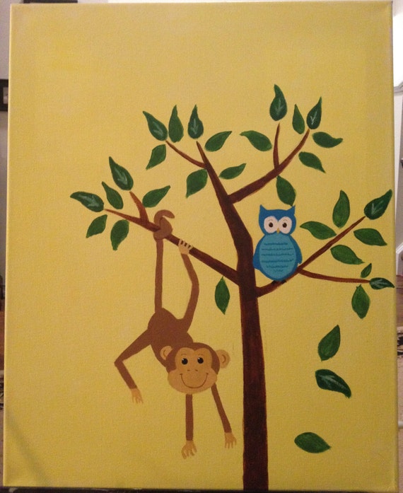 items-similar-to-customized-baby-nursery-paintings-on-etsy