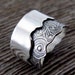 Torn Band in Sterling Silver