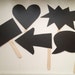5 Cardstock Mini Chalkboards