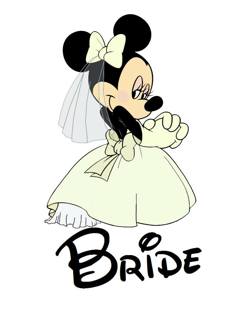 mickey mouse wedding clipart - photo #29