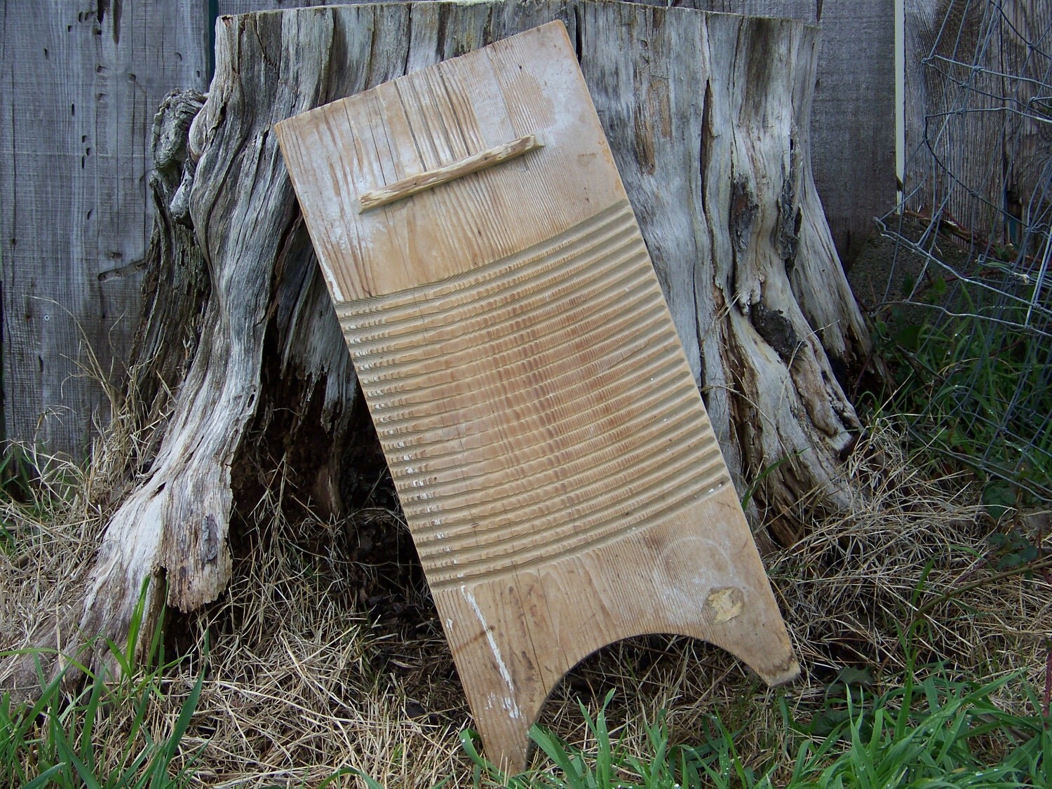 Early Americana Antique Wooden Washboard by CttnwdCrkTradingPost