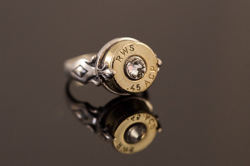wedding rings as bullet