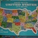Vintage United States Puzzle, 1975, & World puzzle, Milton Bradley, 2 maps, authentic, USA