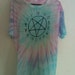 pentagram w/ planetary/astrological symbols size L