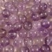 Amethyst Gemstone Beads 6mm Round Smooth Natural Purple Gemstones on a 7 1/2 Inch Strand with 32 Beads