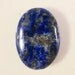 Lapis Lazuli Pendant 25x18mm Natural Blue Gemstone Bead with Pyrite Inclusions 1pc