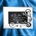 8x10 Handwritten Inspirational Quote for Dad with Original Illustration (Black and Silver Markers), Father's Day Gift, Birthday Gift for Dad
