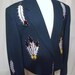 Men's Green Custom-Decorated Western Jacket - Bolero - Size 46