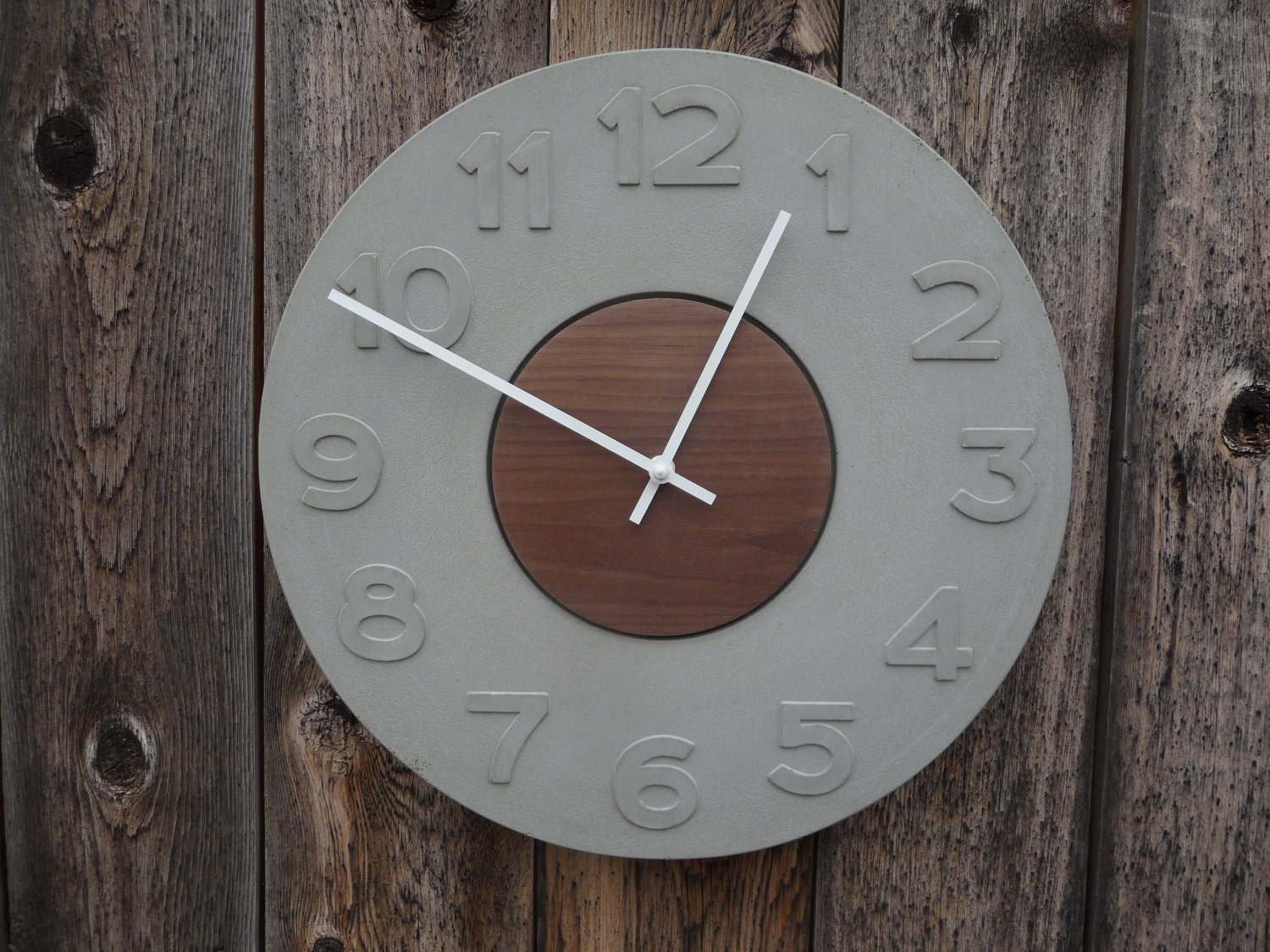 concrete clock