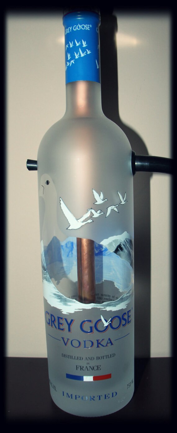 Grey Goose Hookah 750 ML Bottle Custom Made Hookah Set